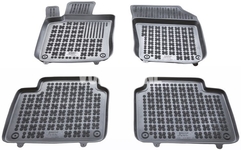 Rubber carpets with raised edges SPA S90 II/V90 II(XC) - off black