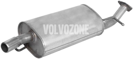 Exhaust end silencer 1.6/1.8 (-1999) S40/V40
