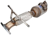 Catalytic converter 2.0D with/without DPF P1 C30/C70 II/S40 II/V50, P3 S80 II/V70 III