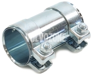 Steel exhaust pipe clamp 60/95mm - end silencer 1.6D/2.0D S80 II/V70 III