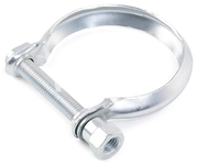 Steel exhaust clamp - turbocharger - catalytic converter 1.6D P1 C30/S40 II/V50, P3 S80 II/V70 III