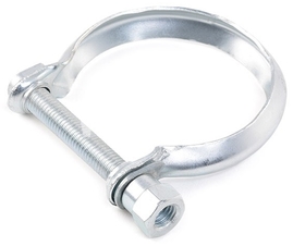 Steel exhaust clamp - turbocharger - catalytic converter 1.6D P1 C30/S40 II/V50, P3 S80 II/V70 III