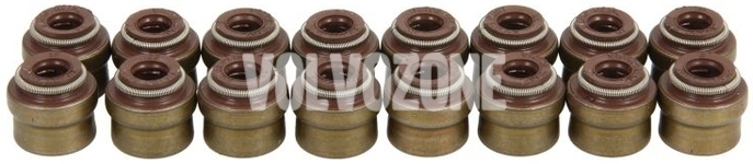Valve seal (16x set) 4 cylinder gasoline/diesel engines  (2014-) P1 P3 SPA/CMA