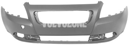 Front bumper cover P1 (2008-) S40 II without holes for washers