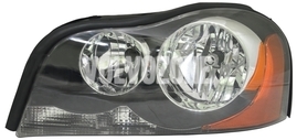 Headlight left P2 XC90 H7 without leveling motor (clear indicator - new type)