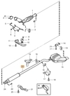 Exhaust middle silencer P2 tubo AWD V70 II/XC70 II