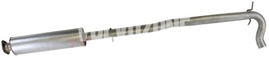 Exhaust middle silencer P2 tubo AWD V70 II/XC70 II
