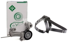 Auxiliary belt kit 4 cylinder diesel engines (2014-) 2.0 D2/D3/D4/D5 P1 P3 SPA/CMA