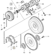Crankshaft sealing ring gearbox side 2.5 TDI P80/P2