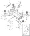 Front axle subframe bushing front SPA S60 III/V60 II(XC) S90 II/V90 II(XC) XC60 II/XC90 II