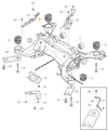 Front axle subframe bushing rear SPA S60 III/V60 II(XC) S90 II/V90 II(XC) XC60 II/XC90 II