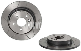 Rear brake disc (280mm) P1 V40 II(XC) slotted