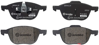 Front brake pads (278/300mm diameter) P1 C30/C70 II/S40 II/V50