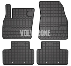 Rubber carpets CMA XC40 - off black