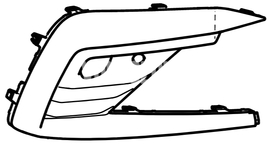 GRILLE Right Volvo 32227217 (OEM)