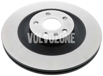 Rear brake disc (340mm) CMA Polestar 2
