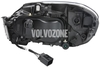 Headlight right xenon P3 XC60 (2014-) D3S with Active Bending Lights (ABL)