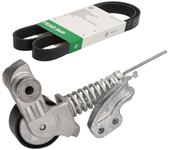 Auxiliary belt kit 4 cylinder gasoline engines (2014-) 1.5 T2/T3/T4, 2.0 T2/T3/T4/T5 P1 P3 SPA