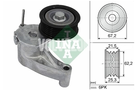 Auxiliary belt tensioner arm 4 cylinder gasoline engines without Twin Engine (2014-) 2.0 T6/Polestar P3 SPA