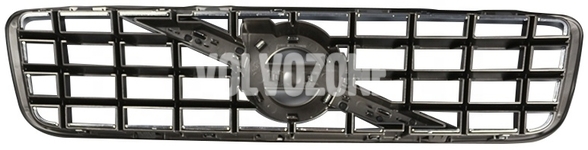 Radiator grill P2 XC90 with big 125 mm logo without emblem