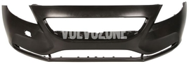 Front bumper cover P1 V40 II without holes for washers