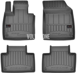 Rubber carpets SPA XC90 II - off black