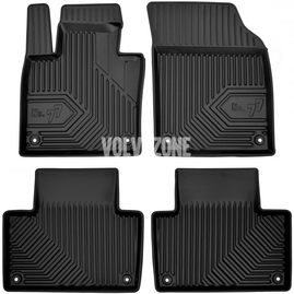 Rubber carpets SPA XC90 II - off black