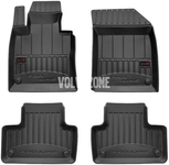 Rubber carpets SPA XC60 II - off black