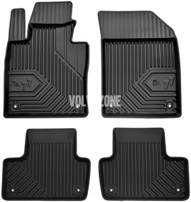 Rubber carpets SPA XC60 II - off black