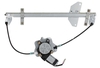 Window winder mechanism front left S40/V40 with motor, driver side