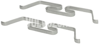 Front brake pads accessory kit (296/322mm diameter) SPA S60 III/V60 II(XC) S90 II/V90 II(XC) XC60 II