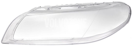 Headlight lens left P3 S80 II/V70 III/XC70 III (plastic)