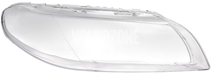 Headlight lens right P3 S80 II/V70 III/XC70 III (plastic)