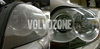 Headlight lens left P2 XC90 (plastic)