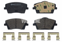 Front brake pads (322mm diameter) CMA XC40