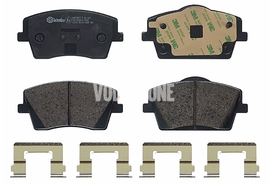 Front brake pads (322mm diameter) CMA XC40