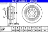 Rear brake disc (283mm) P80 S70/V70(XC) with AWD (old type)