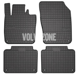 Rubber carpets SPA S90 II/V90 II(XC) - off black
