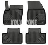 Rubber carpets CMA XC40 - off black