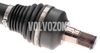 Drive shaft left 2.0 D3/D4/T5 P3 (2014-) S60 XC/V60 XC/XC70 III gearbox TG-81SC(AWD)