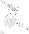 Drive shaft left 2.0 D3/D4/T5 P3 (2014-) S60 XC/V60 XC/XC70 III gearbox TG-81SC(AWD)