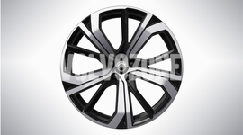 ALUMINIUM RIM Volvo 32134533 // 21” 5-Double Spoke Black Diamond Cut - 1187