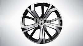 ALUMINIUM RIM Volvo 32134533 // 21” 5-Double Spoke Black Diamond Cut - 1187 (OEM)