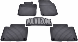 Rubber carpets SPA S90 II/V90 II(XC) - off black (OEM)