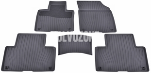 Rubber carpets SPA XC90 II Plugin Hybrid - charcoal