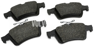 Rear brake pads (280mm diameter) P1 C30/C70 II/S40 II/V40 II(XC)/V50