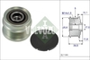 Alternator freewheel 150A P1 5 cylinder engines (old type Denso) C30/C70 II/S40 II/V50