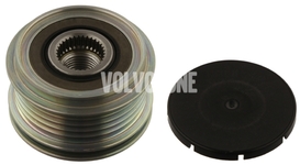 Alternator freewheel 150A P1 5 cylinder engines (new type Bosch) C30/C70 II/S40 II/V40 II (XC)/V50