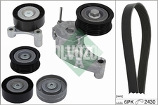 Auxiliary belt kit 4 cylinder gasoline engines without Twin Engine (2014-) 2.0 T6/Polestar P3 SPA
