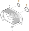 Engine oil cooler sealing ring 4 cylinder gasoline/diesel engines (2014-) P1 P3, all engines SPA/CMA